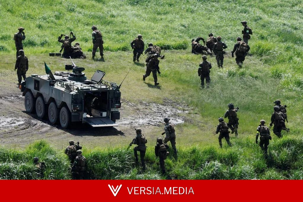 “坚毅之龙”日美联合射击训练向媒体开放
