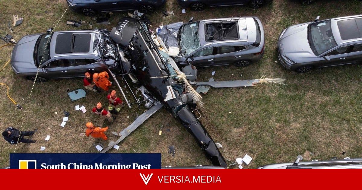 6 killed after helicopters collide in Rio de Janeiro, crashing into car park — World News | Versia.media