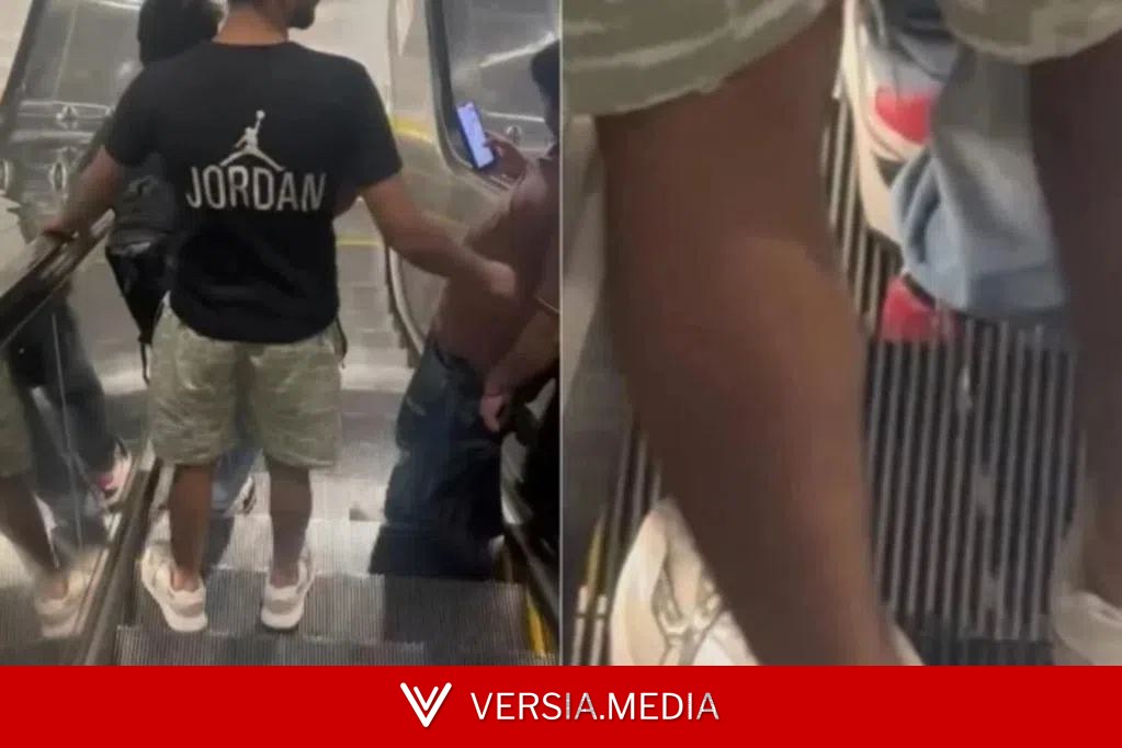 吉隆坡捷运站男子疑在手扶梯如厕 不雅行为引网民哗然