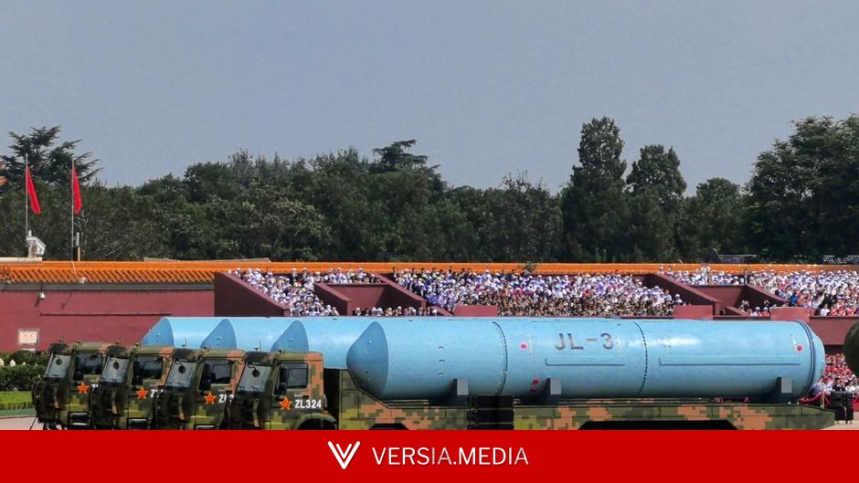 中国海军核潜艇向太平洋海域试射导弹
