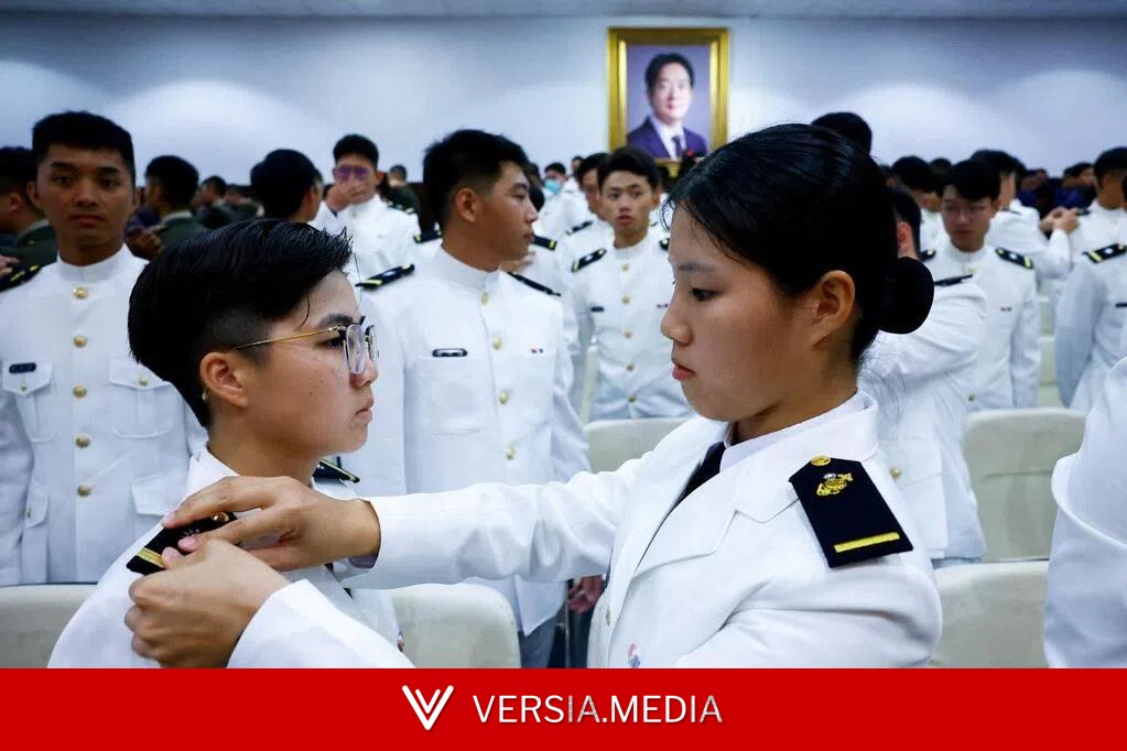 台军官学校恢复反共教育 国台办：蓄意升高两岸对立对抗