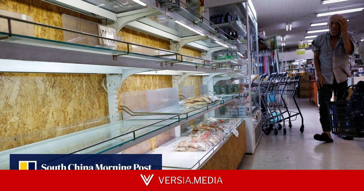 Super Typhoon Bavi nears Japan’s Okinawa, flights axed and noodle shelves emptied
