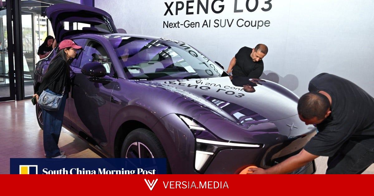 China’s Xpeng plants a flag in Germany’s auto heartland with Mona L03 launch