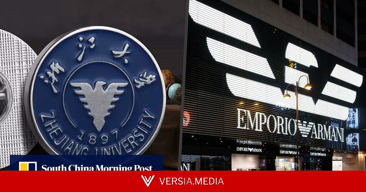 China university trademarks emblem, sparks speculation over potential Armani logo dispute
