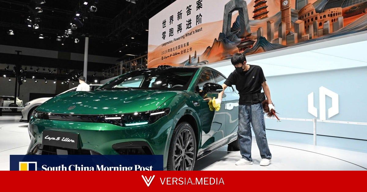 New technologies power China’s Tesla challengers to monthly sales records