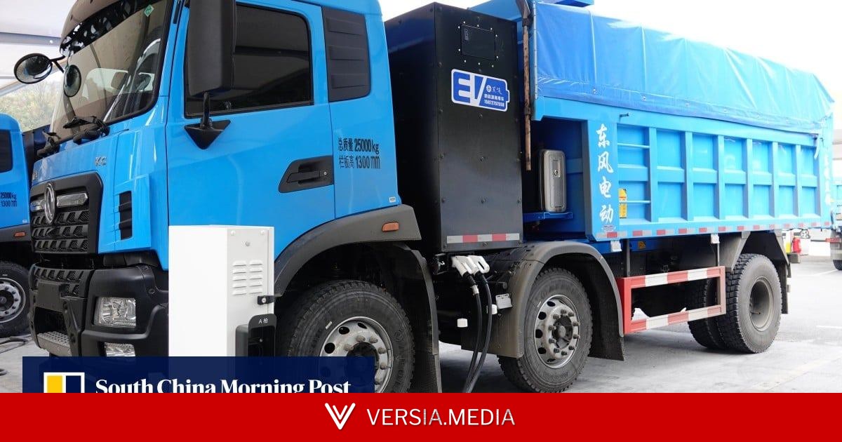 China’s big trucks go electric and abroad as subsidies help pave road to net-zero freight