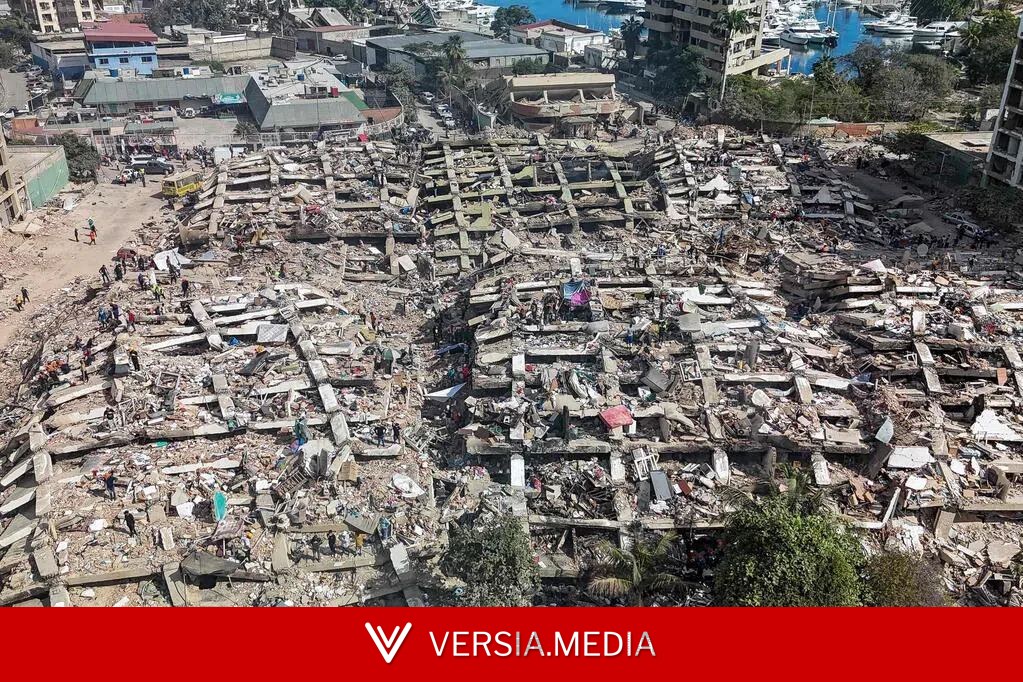 委内瑞拉地震死亡人数近1500人 一对父子四天后获救