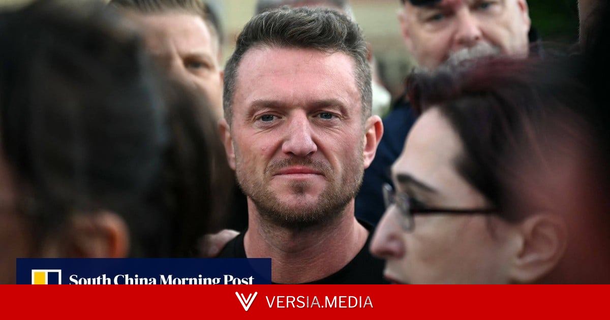 UK anti-Islam activist Tommy Robinson says he was detained under terrorism laws β World News | Versia.media