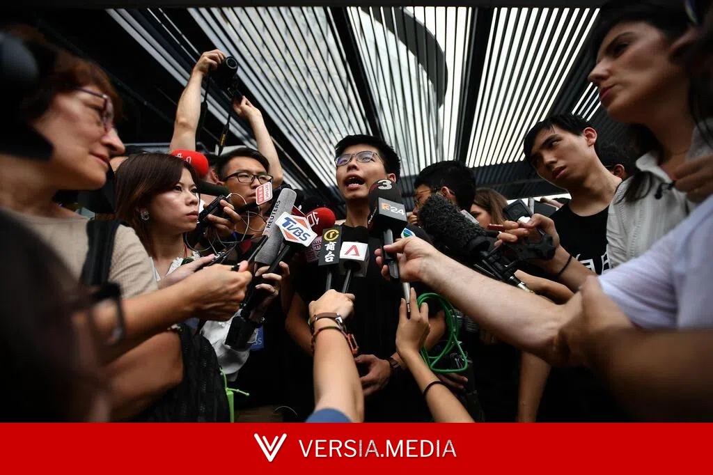 黄之锋涉串谋勾结外国势力案 9月初答辩判刑